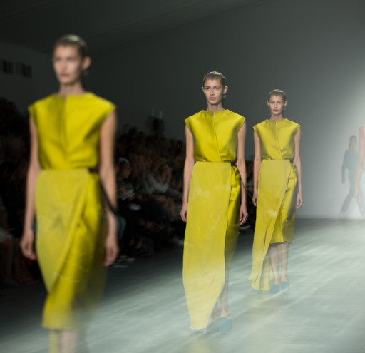 Designer Catwalks of London Fashion Week at soemrset house
