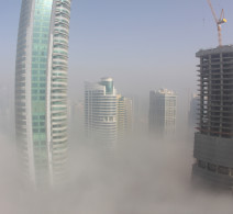 Fog Above Skyline