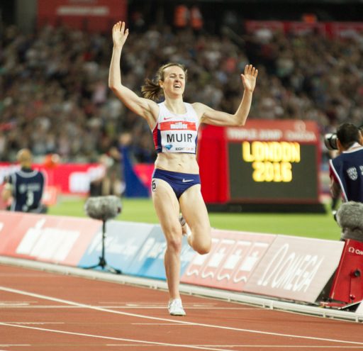Laura Muir ibreaks British 1500m record