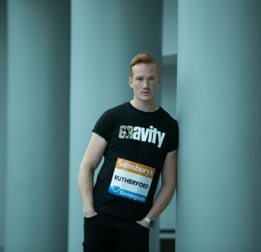Greg Rutherford portrait